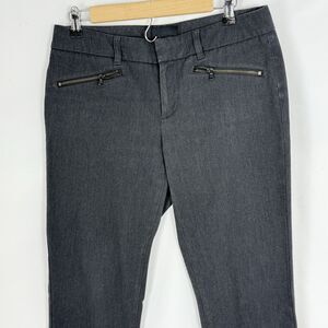 Cynthia Rowley Womens Pants Size 6 Dark Gray Tapered Leg Work